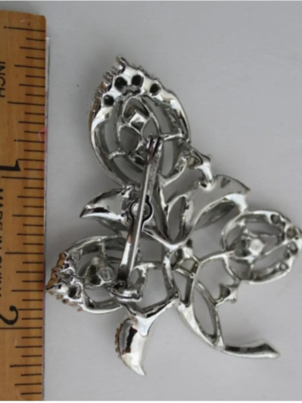 Vintage Floral Brooch